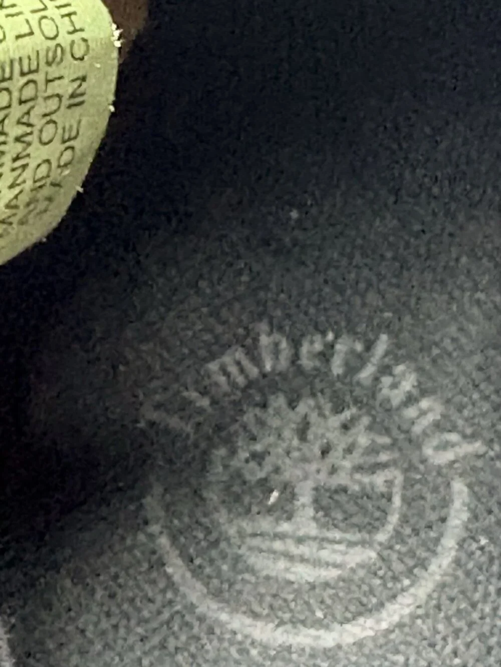 TIMBERLAND Women Anime Lace Up Heeeled Leather Booties Sz 8M Black‎